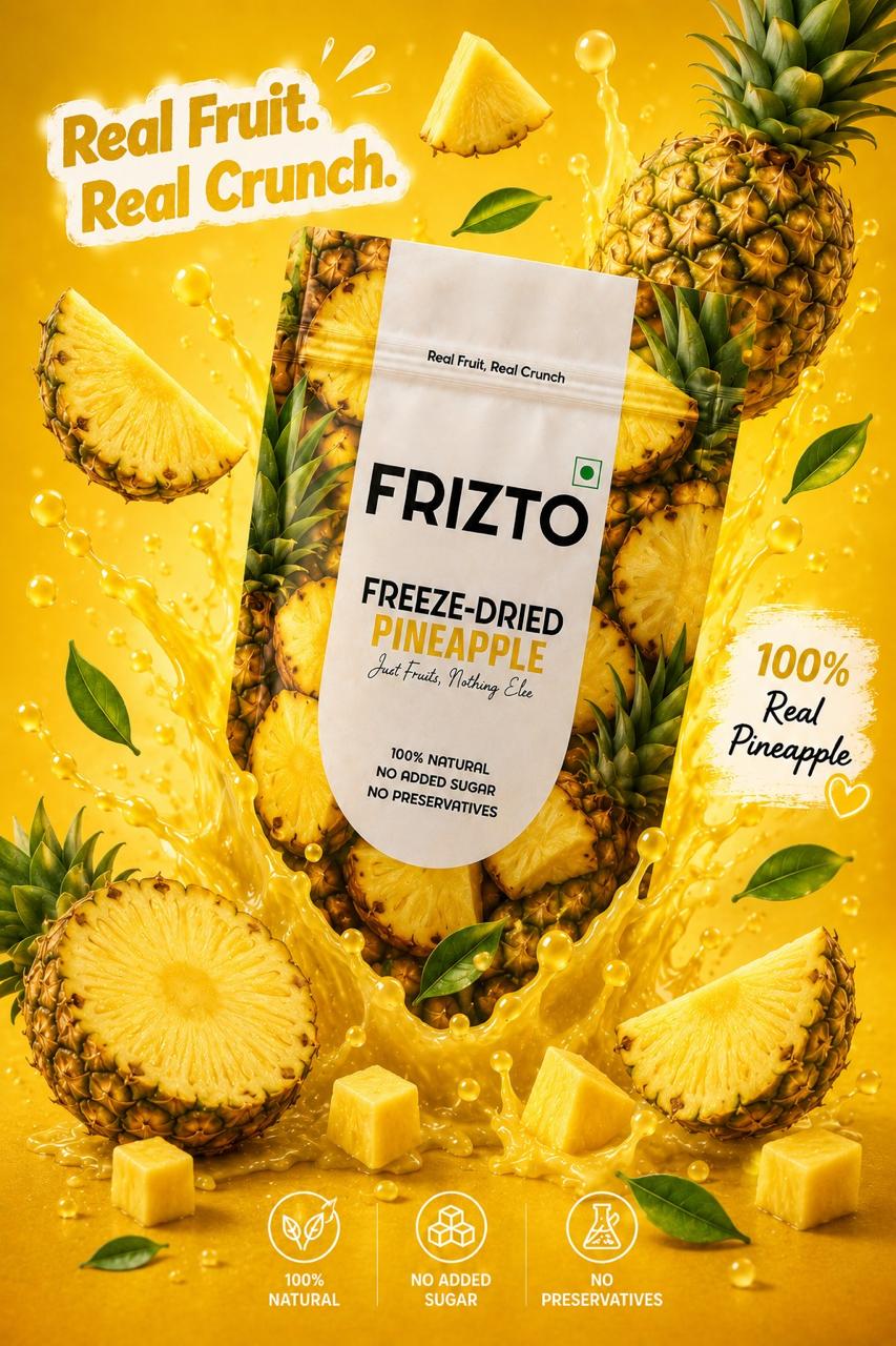 Freeze Dried Pineapple