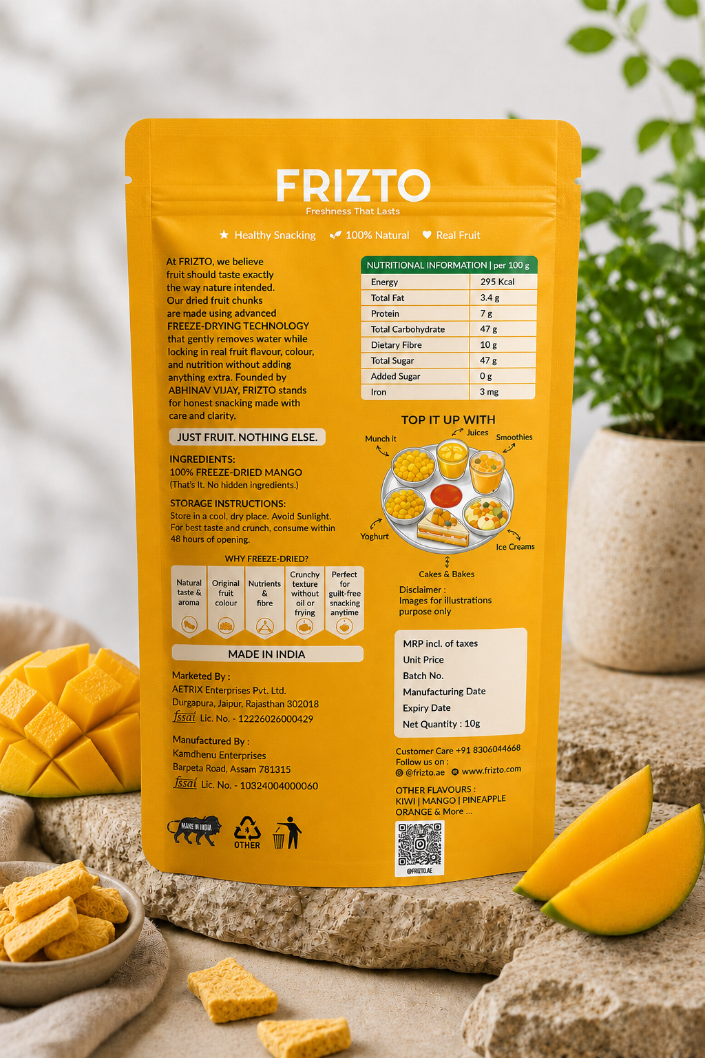 Freeze Dried Mango