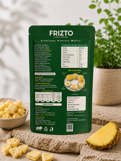 Freeze Dried Pineapple