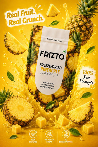 Freeze Dried Pineapple